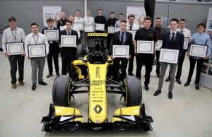 Groupe Renault Apprentices Show that the Future is in Safe Hands