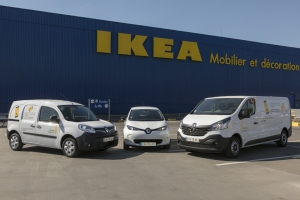 Renault MOBILITY provides a car-sharing vehicle service to IKEA France