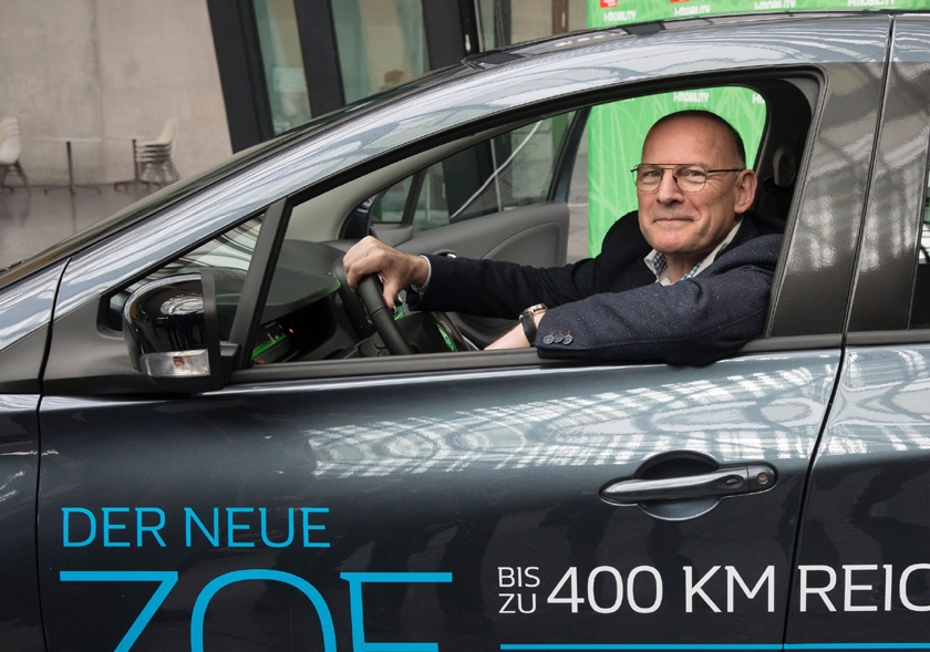 Marktführer Renault zeigt Elektromodelle auf der i-Mobility in Stuttgart