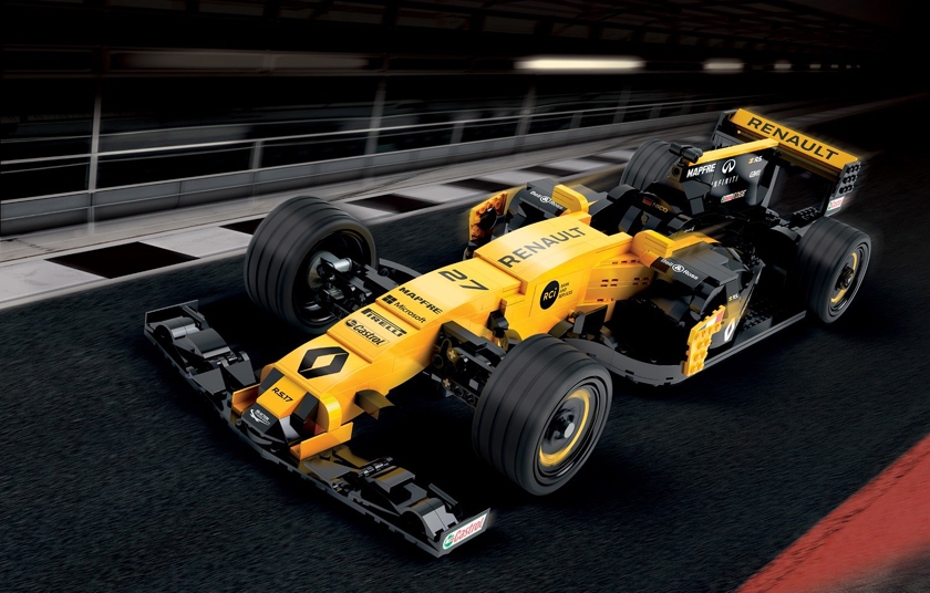 Renault Sport Formula One Team® e LEGO® França unem forças no Atelier Renault