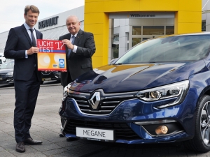 Renault ist offizieller Automobilpartner des „Licht-Test 2017”