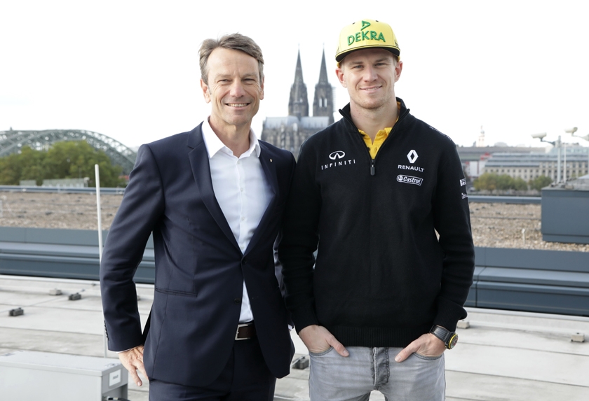 Nico Hülkenberg feiert Jubiläum mit Renault Deutschland