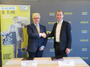 The Groupe Renault is committed to youth employment and training in France