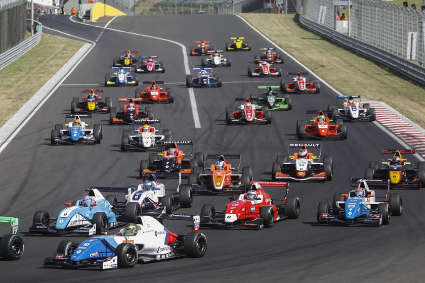 Nine teams selected for the 2018 Formula Renault Eurocup