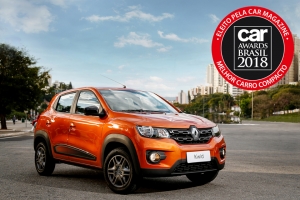 Renault Kwid é eleito o “Melhor Carro Compacto” pela CAR Magazine