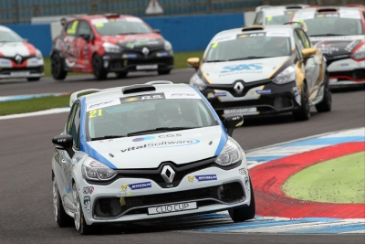 Coates & Rivett win at Donington Park as Bushell takes over Renault UK Clio Cup points lead