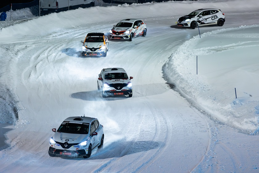 Volkan Isik lights up the Clio Ice Trophy