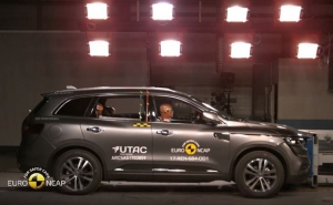 Nouveau Renault KOLEOS : note maximale de 5 étoiles aux tests Euro NCAP