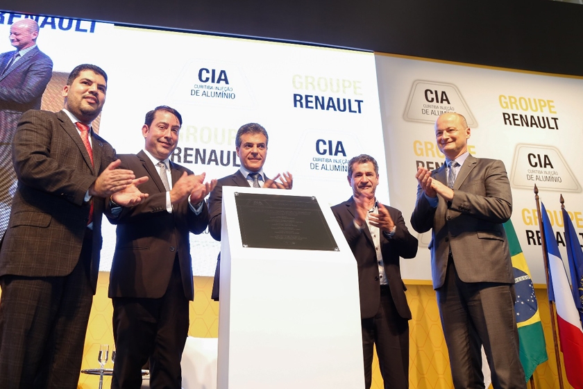 Renault inaugura fábrica de injeção de alumínio no Complexo Ayrton Senna