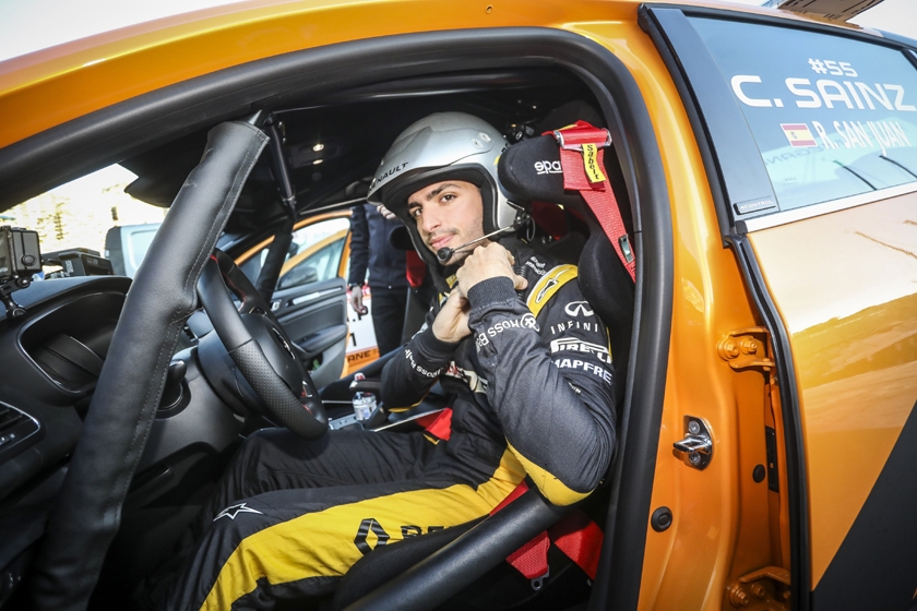 Carlos Sainz fait ses débuts au Rallye Monte-Carlo
