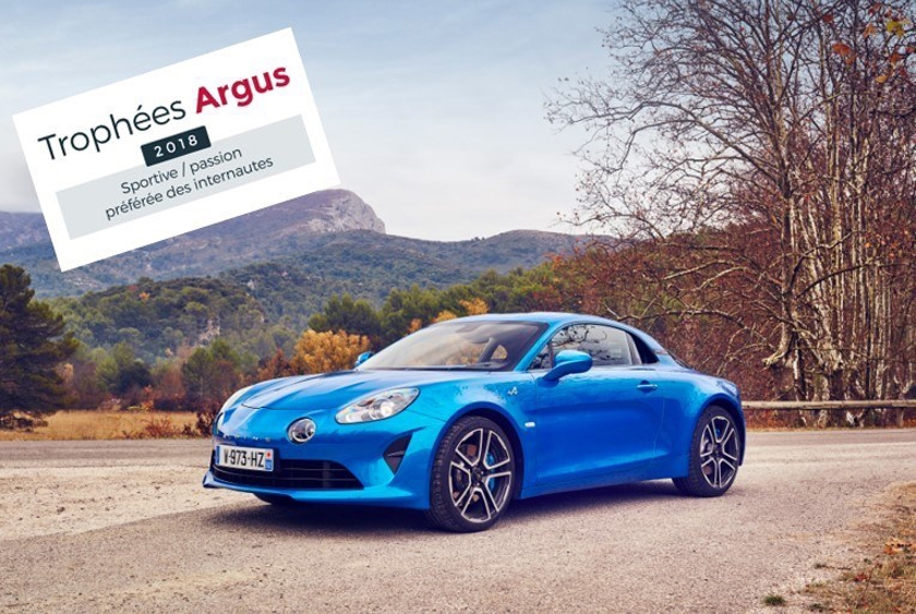 Trophée de l’Argus 2018 : Alpine A110 Première Édition plébiscitée