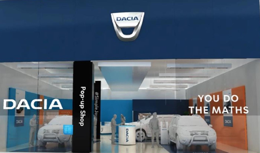 Dacia to open its first ever pop-up at Westfield Stratford