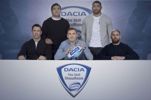 Dacia launches rugby league community programme with legends of the game