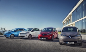 Sieben Renault ZOE beim UN-Klimagipfel in Bonn