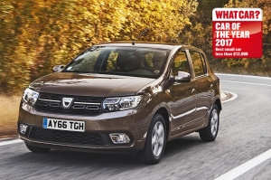 Dacia Sandero retains crown at What Car ? Awards for the fifth consecutive Year