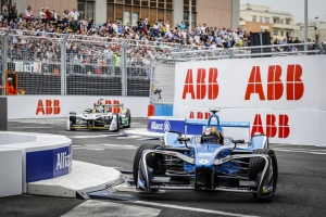 Renault e.dams sixième dans les rues de Rome