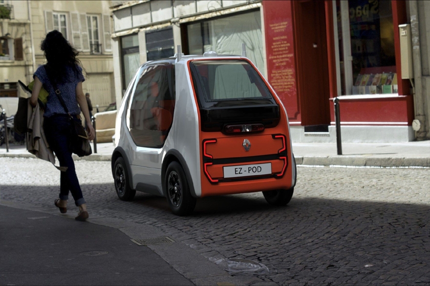Renault EZ-POD: Mikromobil für den Stadtverkehr