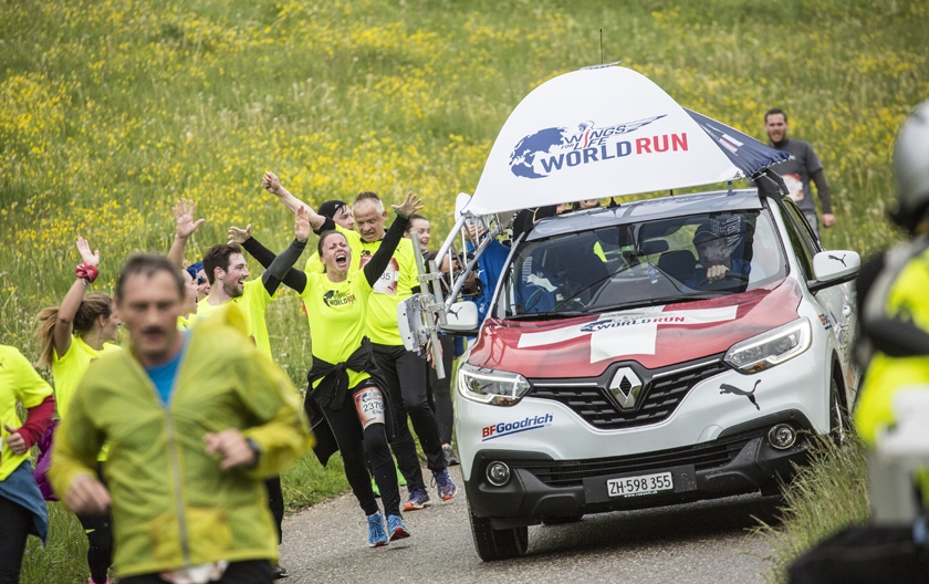 Wings for Life World Run mit Renault