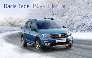 Tage der Offenen Tür bei Dacia, vom 19. - 21. Januar 2017: Dacia Tage – Die Neuheiten sind da!