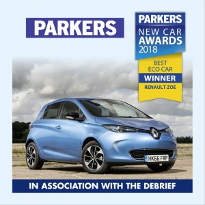 Renault ZOE wins Parkers Eco Car of the Year 2018