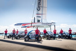 Renault delivers 10 Twizy to America’s Cup challenger Groupama Team France