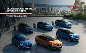 La Technologie E-Tech Hybride révolutionnaire de Renault mise á L´Honneur lors de des Trophées de L´Argus 2021